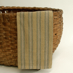 flaxplainflax stripe plain weave