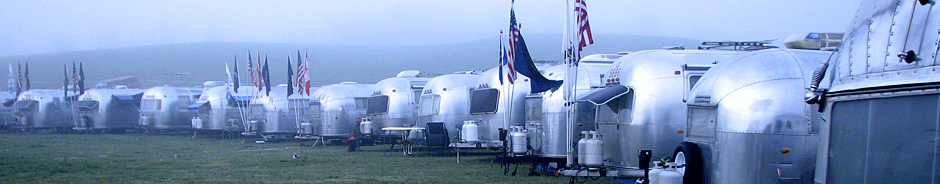 Vintage Airstream trailers at 